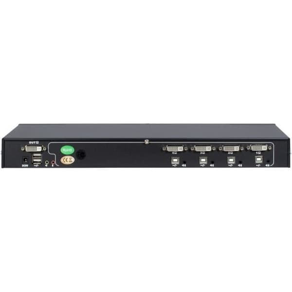 INTER-TECH AS-9104DA SWITCH SKÄRM, TANGENTBORD OCH MUS MUSRÄTTER