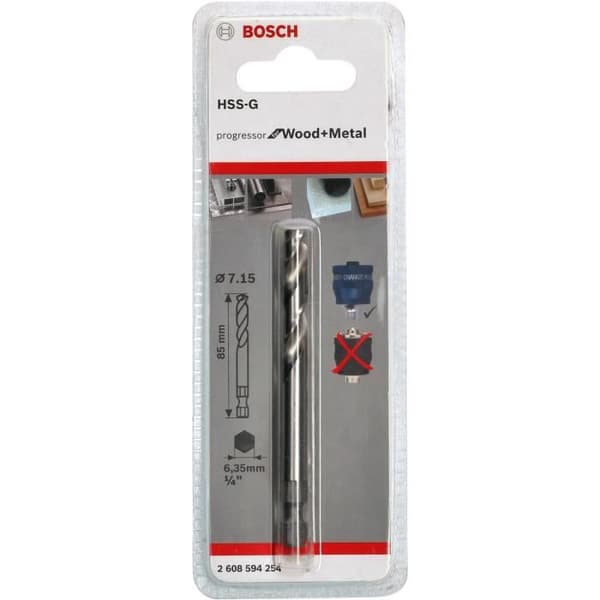 Centreringsborr Plus HSS-G 85 mm BOSCH - 2608594254
