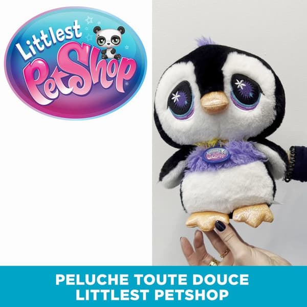 Peluches Deluwe - LITTLEST PET SHOP - BF00668 - Pingvin - 25 cm