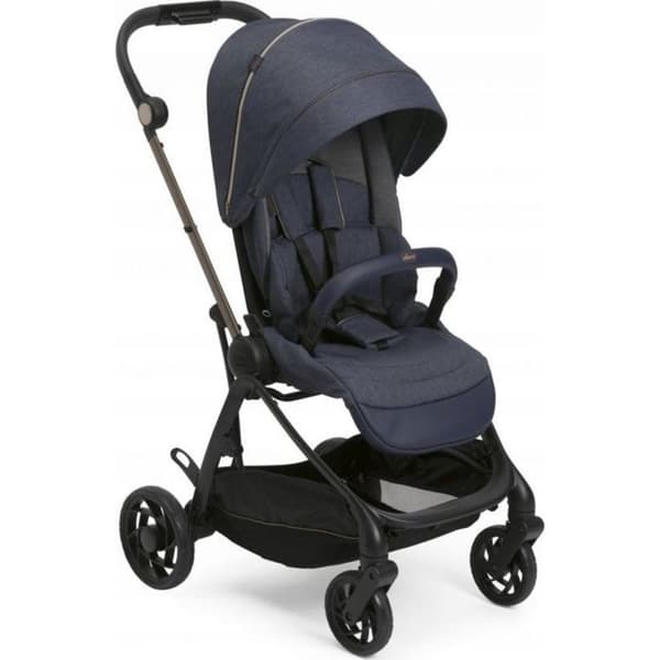 Poussette-chassi barnvagn Chicco Barnvagn ONE4EVER DENIM SHINE mörkblå