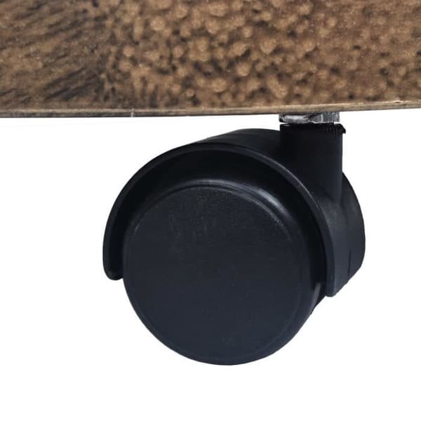 vidaXL Växtvagnar 6 st Brons 30 cm Plast