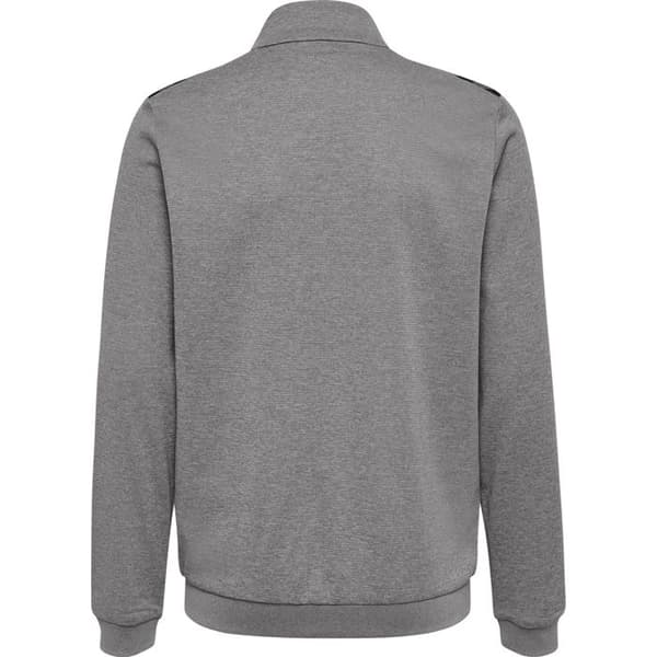 Hummel Authentic barn zip-up polyester träningsjacka - grå