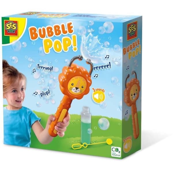 SES CREATIVE - Bubbelknäckare! - Lejon