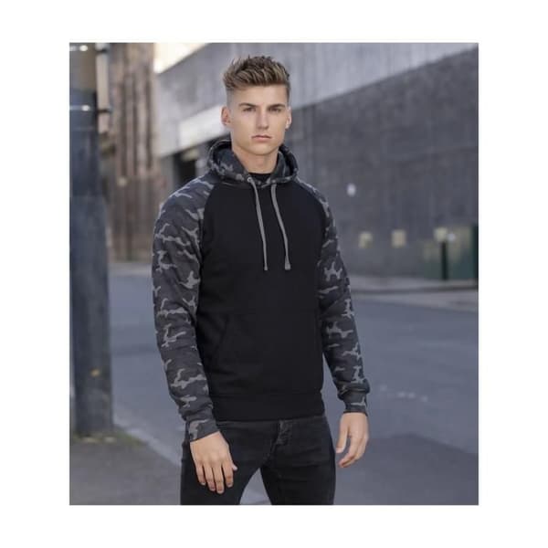Just Hoods Baseball Hoodie
