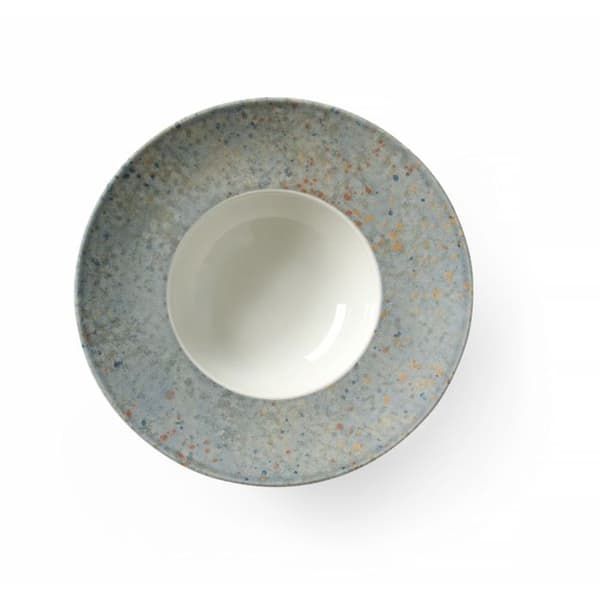 Pastatallrik Drop Collection Grå 275 mm - Set om 6 - Hendi