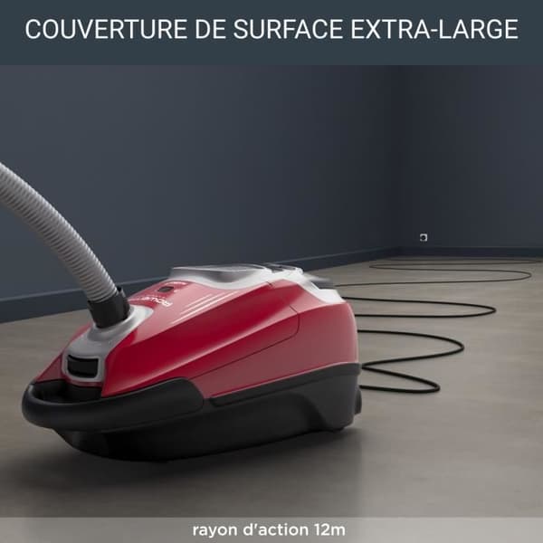 Rowenta Silence Force Effitech Dammsugare med påse, 57 dB(A), 4,5L RO7473EA