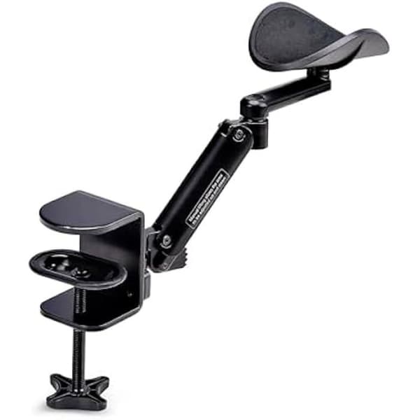 StarTech.com Ergonomisk Justerbar Stöd för Skrubord, 360 Graders Rotering, Clamp Installations.