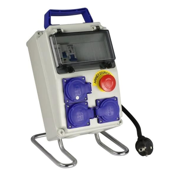 ZENITECH elbox förutrustad med 8 IP54-platsmoduler