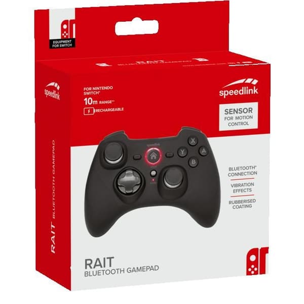 Bluetooth-kontroll - SPEEDLINK - RAIT - Nintendo Switch/OLED - Svart - USB