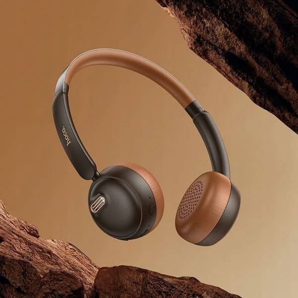 Bluetooth-hörlurar - HOCO - W62 - Brun - Trådlös - Ljud av hög kvalitet