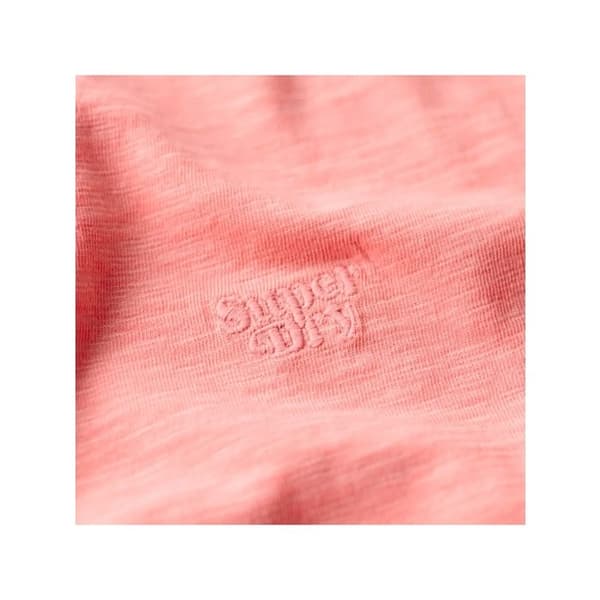 T-shirt Superdry Dam Oversize Rosa Bomull
