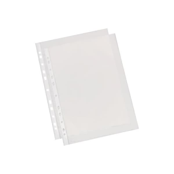 Esselte Perforerad ficka A4 kristall (pack om 10)