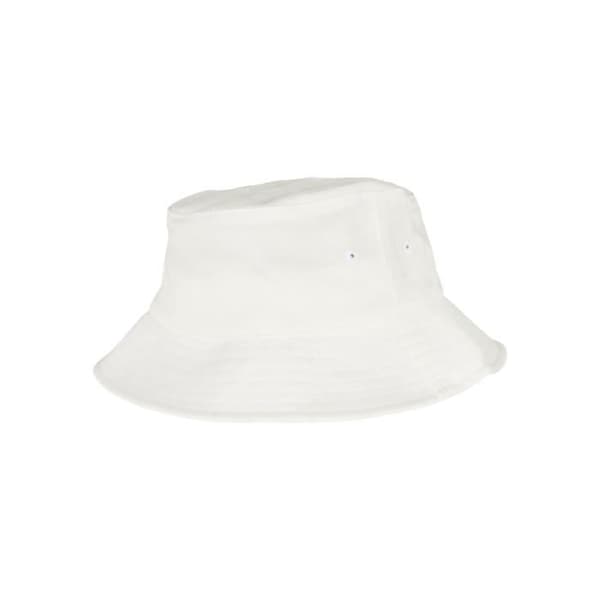 Bob barn Urban Classics Flexfit i vit bomullstwill - one size