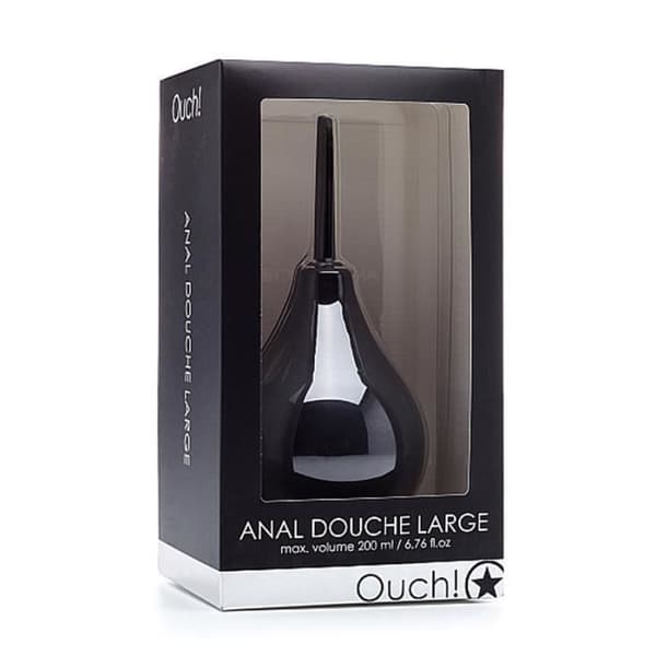 Anal Douche - Stor - Svart