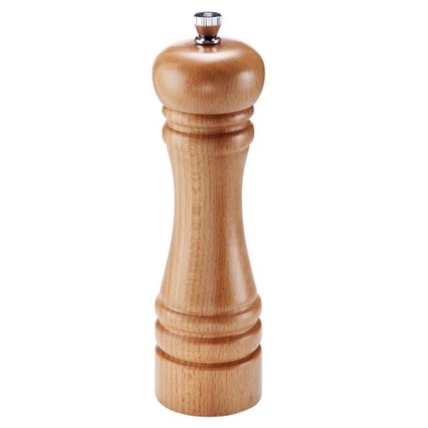Salt- eller pepparkvarn - WESTMARK - Bokträ - Justerbar malning - Centreringsring - Klassisk