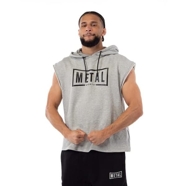 Metal Boxe hoodie - grå