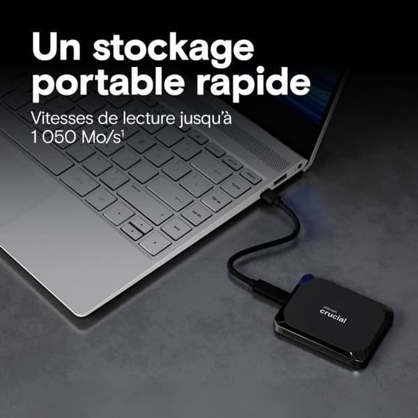CRUCIAL - CT4000X9SSD9 - X9 extern SSD - 4TB - M.2