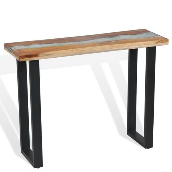 vidaXL Konsolbord Teak 100 x 35 x 75 cm