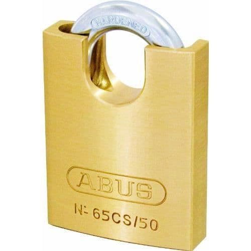 ABUS 65 / 40Cs Mässingshänglås med skyddad bygel