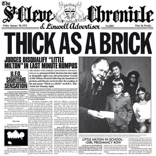 Jethro Tull - Tjock som en tegelsten