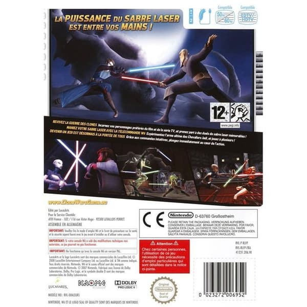 STAR WARS THE CLONE WARS: Lightsaber Duels /