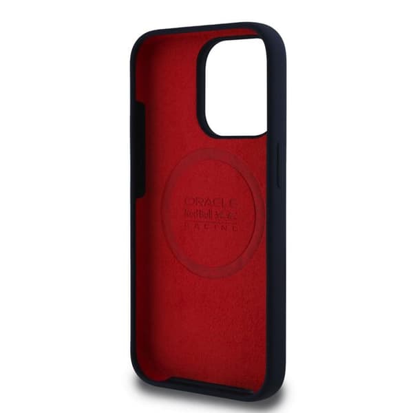 Mobilskal - RED BULL RACING - iPhone 15 Pro - Silikon - Oversize Logotyp Vertikal - Robust