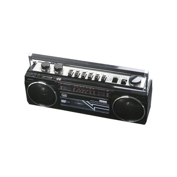 RADIO K7 BT SVART USB SD RR 501 BT TREVI