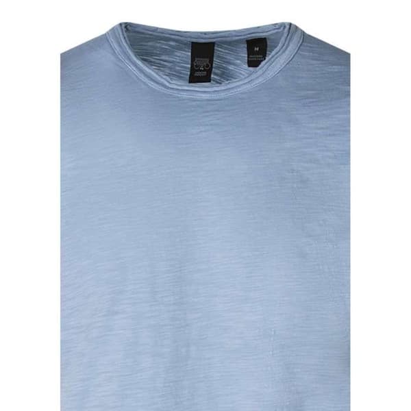 T-shirt i bomull med rak rund hals