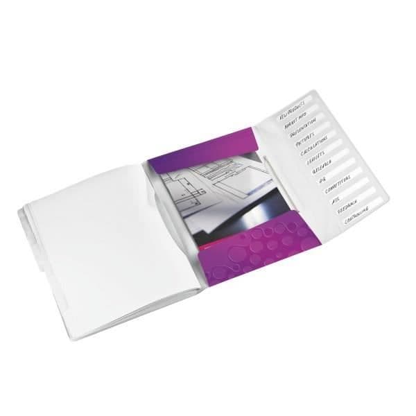 LEITZ Sorter 12 nycklar WOW Lila