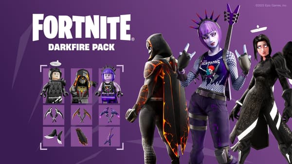 FORTNITE Pack Eld & Is Mörka - Nintendo Switch Spel - Kod i en Låda