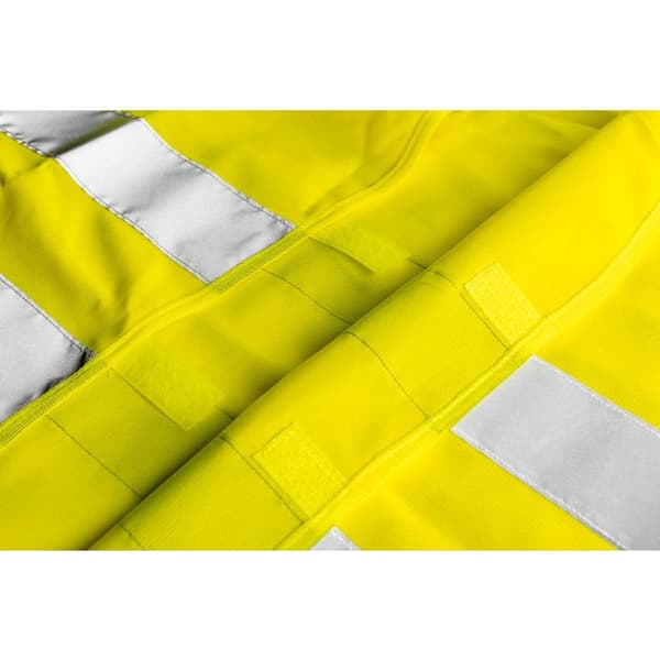 Högsynlighetsgilet, gul, storlek L