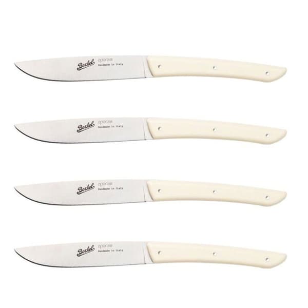 BERKEL Set med 4 Cream Steak Knives