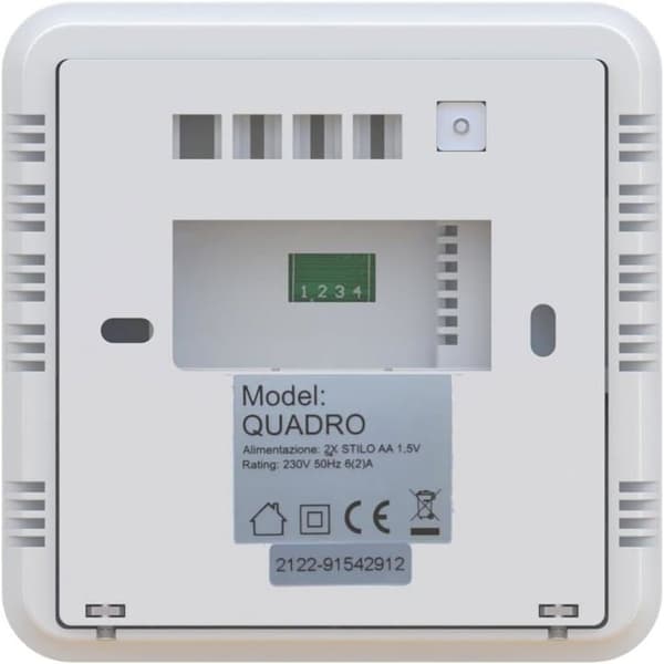 Rumstermostat - PLIKC - PLK267690 - digital - AA-batterier - 5–35°C, noggrannhet ±1°C