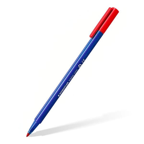 Stylos feutre - Staedtler - Triplus Color 323 C20 - Triangulära - Stabil spets - 97% återvunnen