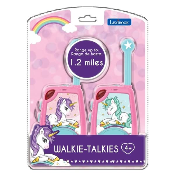 Talkie-Walkies Enhörning räckvidd 2km morsefunktion