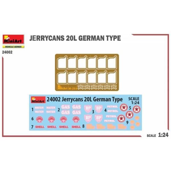 JERRYCANS 20L TYSK TYP