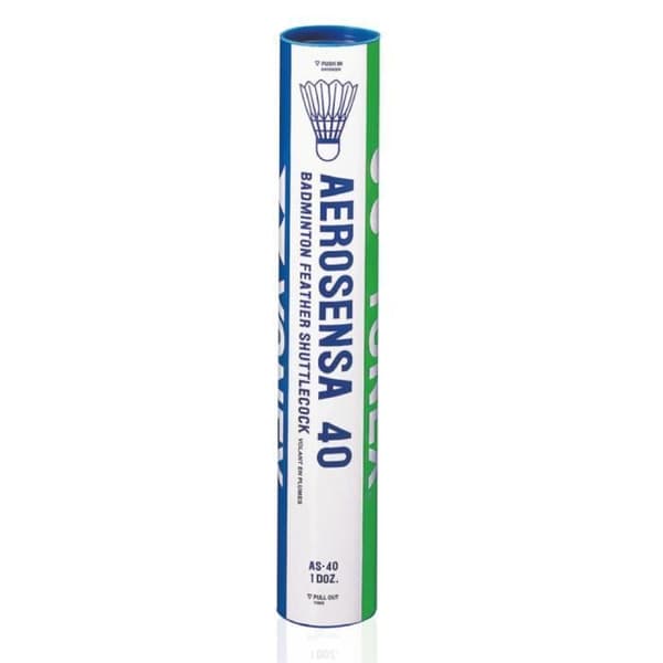 Yonex AS 40 Plume ratt - vit - Speed 3