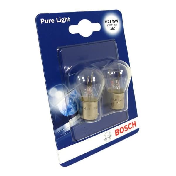 BOSCH Ampull Pure Light 2 P21/5W 12V 21/5W