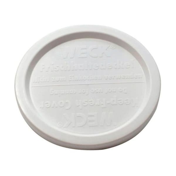 WECK - Plastlock för konserveringsburk 12 cm 1 styck