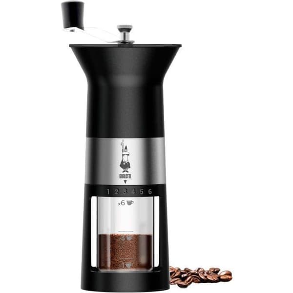 Bialetti Manuell kaffekvarn svart/rostfritt stål - MCPRO001