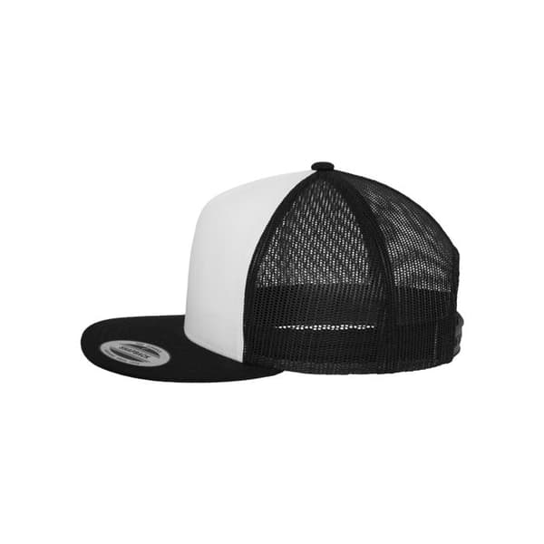 Truckerkeps 5-paneler - Flexfit - Brun/Vit - One Size - Casual - Vår/Sommar