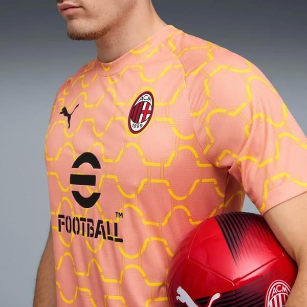 Uppvärmningströja Milan AC 2025/26 - rosa