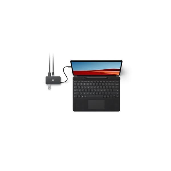 Microsoft 5 i 1 USB C Hub Svart