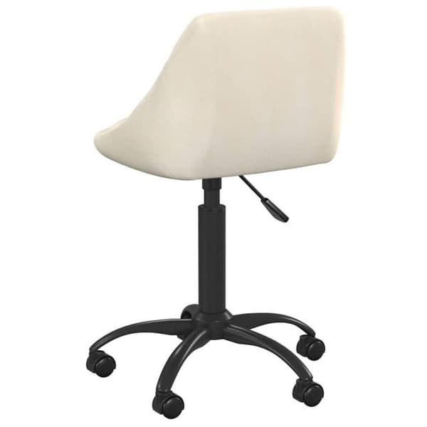 vidaXL Matstol Cream Velvet