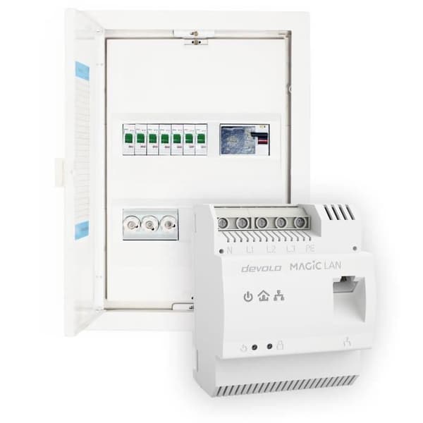 DEVOLO Magic 2 LAN DINrail - PLC-modul på DIN-skena 2400 Mbit/s