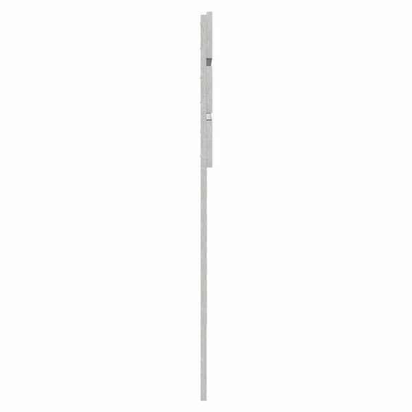 Sänggavel - VIDAXL - 75 cm - Betonggrå - Ingenjörsträ - Nutida