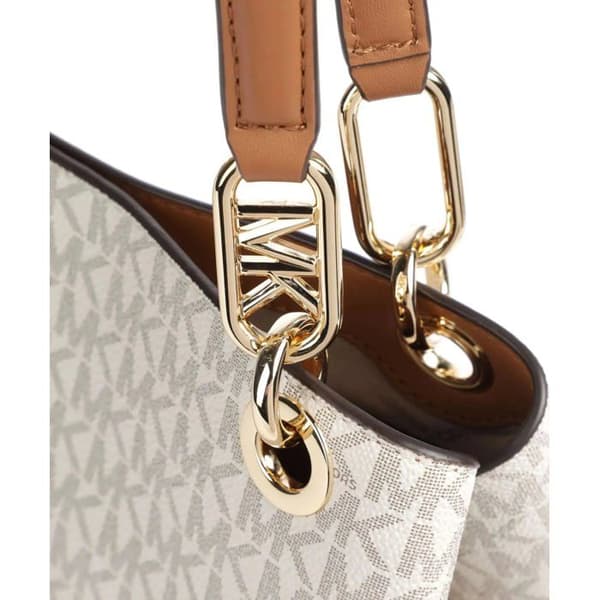 Michael Kors Axelväska Kensington Beige Vanilj/Acrn (149)