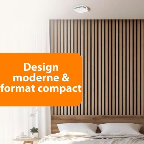 Smartwares FSM-11652 Rökdetektorer - 2-pack - Interkopplade och Optiska