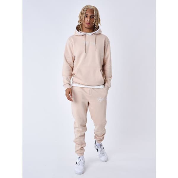 Joggingbyxor med elastisk midja och logotyp
