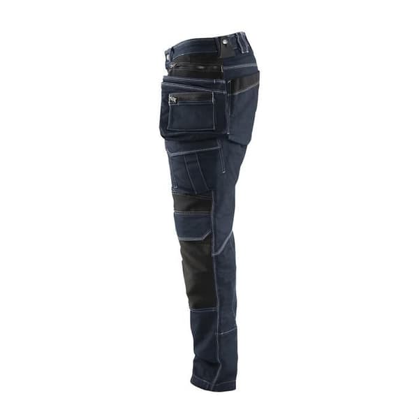 Stretcharbetsbyxor 2D Blaklader X1900 - marin/svart